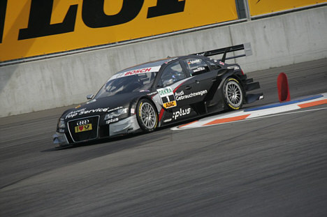 Timo Scheider sluttede som hurtigste Audi kører.
(Foto: Natascha Theisen)